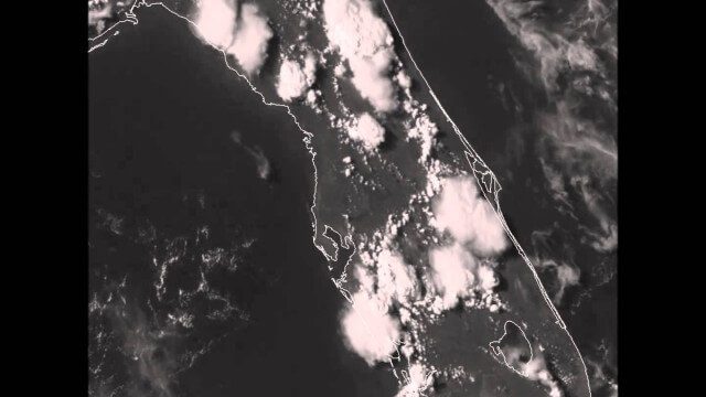 GOES-14 VIS Imagery over Florida