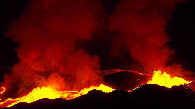 Drones Capture Images of Erupting Iceland Volcano, Part 2