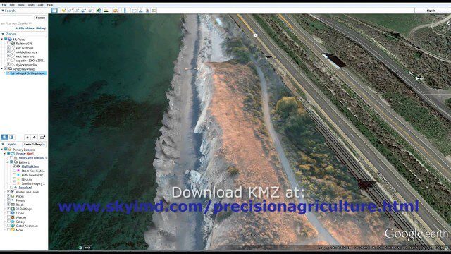 Santa Barbara Refugio Oil Spill in 3D Using Canon Camera