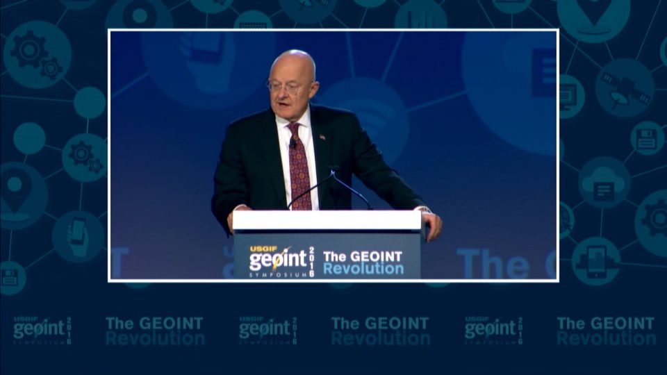 GEOINT Keynote: James R. Clapper, Director of National Intelligence