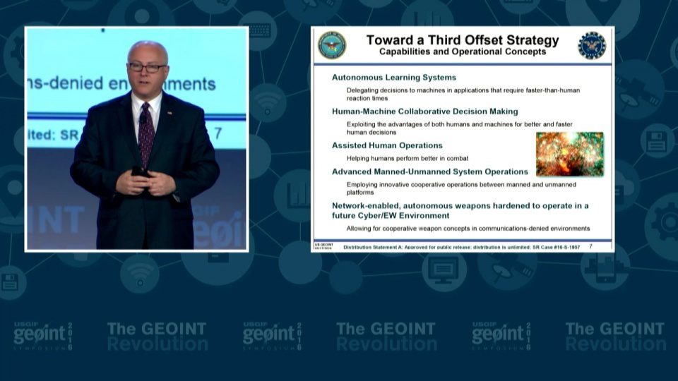 GEOINT Keynote: Stephen P. Welby, Assistant Secretary of Defense for Research and Engineering