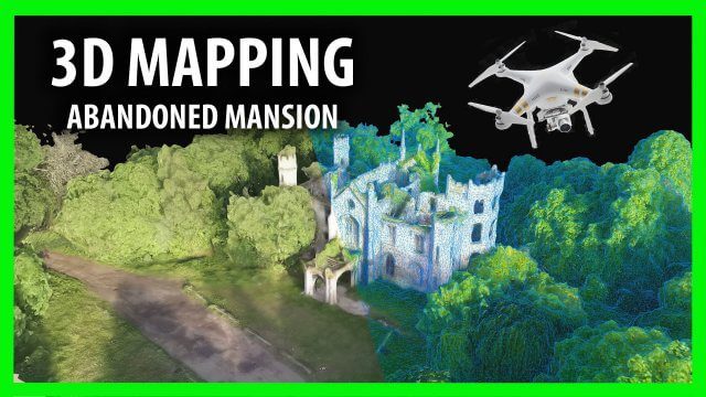 3D Drone Mapping of Scotland’s Cambusncethan Priory Mansion
