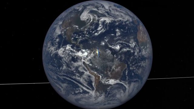 EPIC Observations of Ice in Earth’s Atmosphere