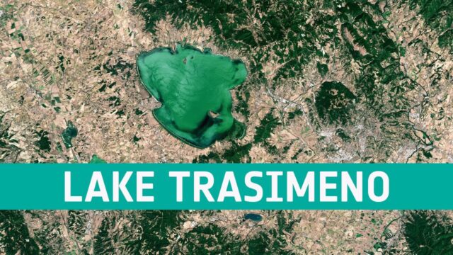 Earth from Space: Lake Trasimeno