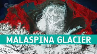 Earth from Space: The Moraines of Malaspina