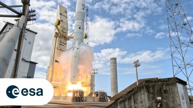 Up Close and Personal: Ariane 6 Liftoff From the Launchpad